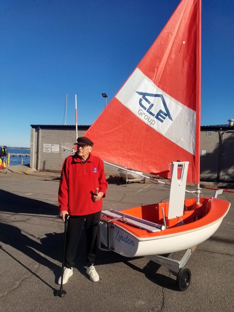 Belmont Sailability preparing to launch their new boat